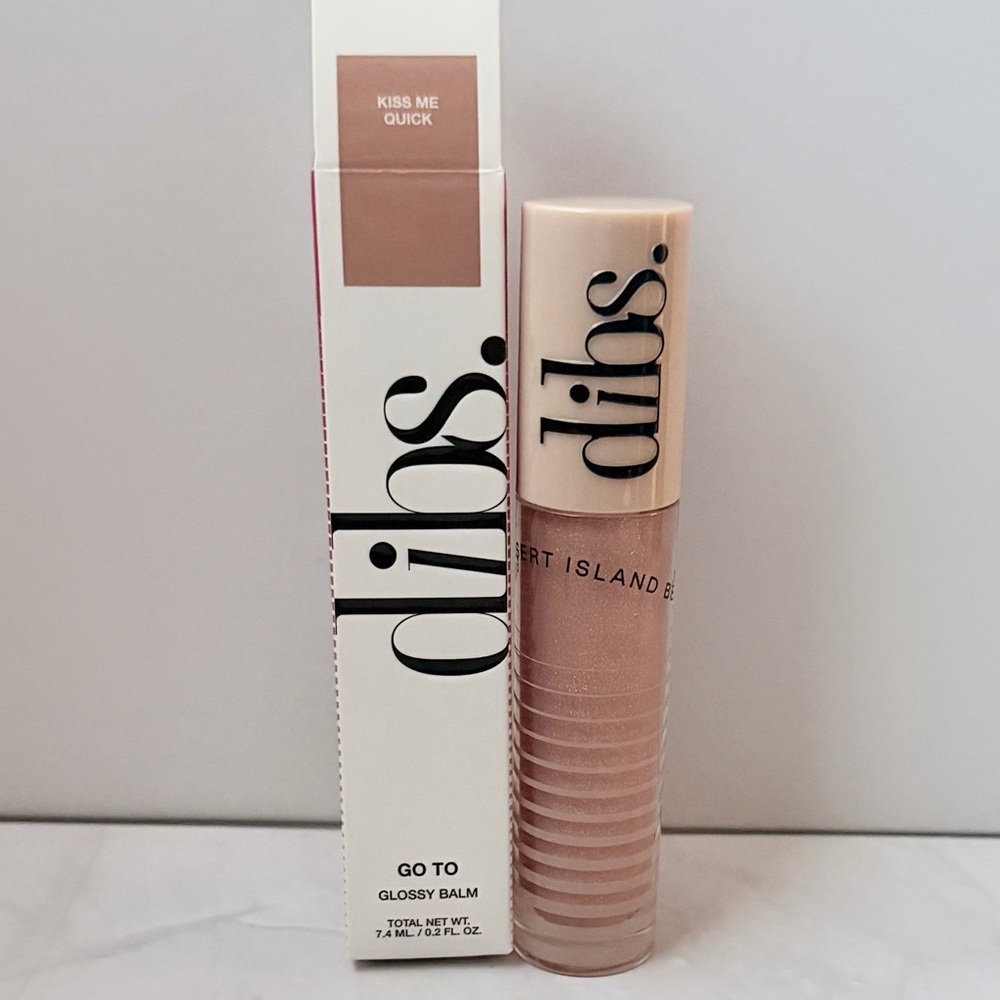 DIBS Beauty Go To Glossy Balm Kiss Me Quick BNIB - Picture 3 of 3